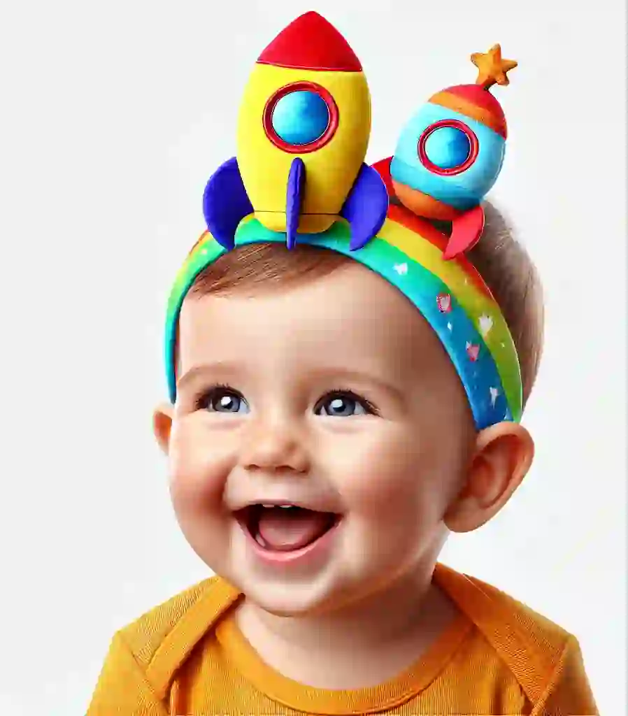 Rocket-Themed Baby H